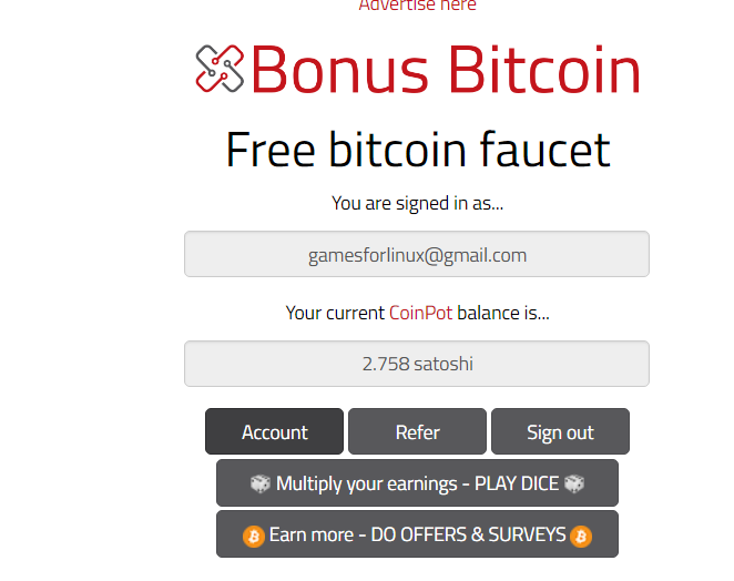cont bonus bitcoin gratuit câștigați bani cu computerul